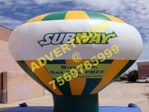 inflatable hot air shape balloon